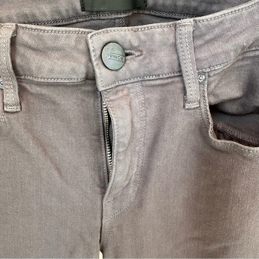 Vince Women’s Riley Legging Denim Jeans Charcoal Grey SZ 31